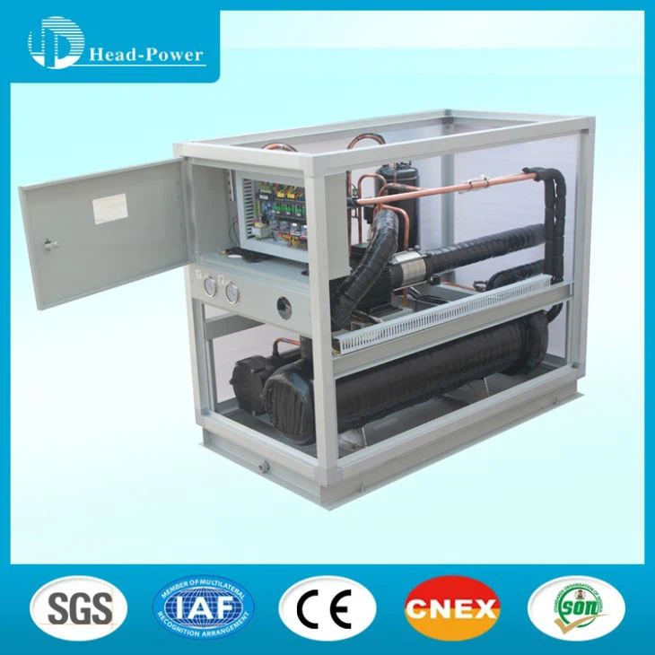 Water Cooled Scroll Industrial Water Chiller For Commercial