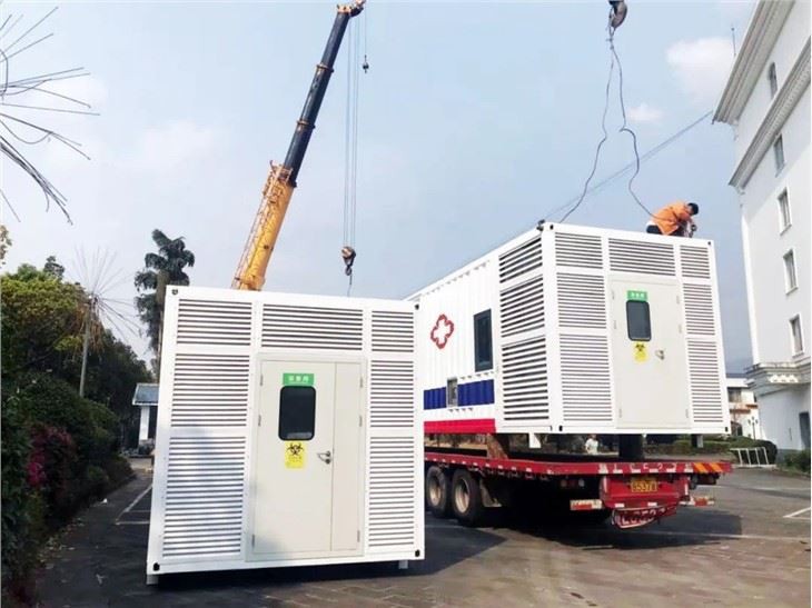 Constant Temperature And Humidity Mobile Laboratory 40HC Container