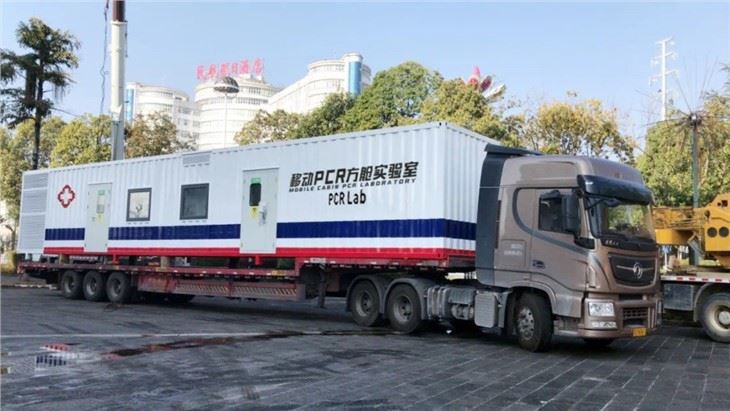 Constant Temperature And Humidity Mobile Laboratory 40HC Container