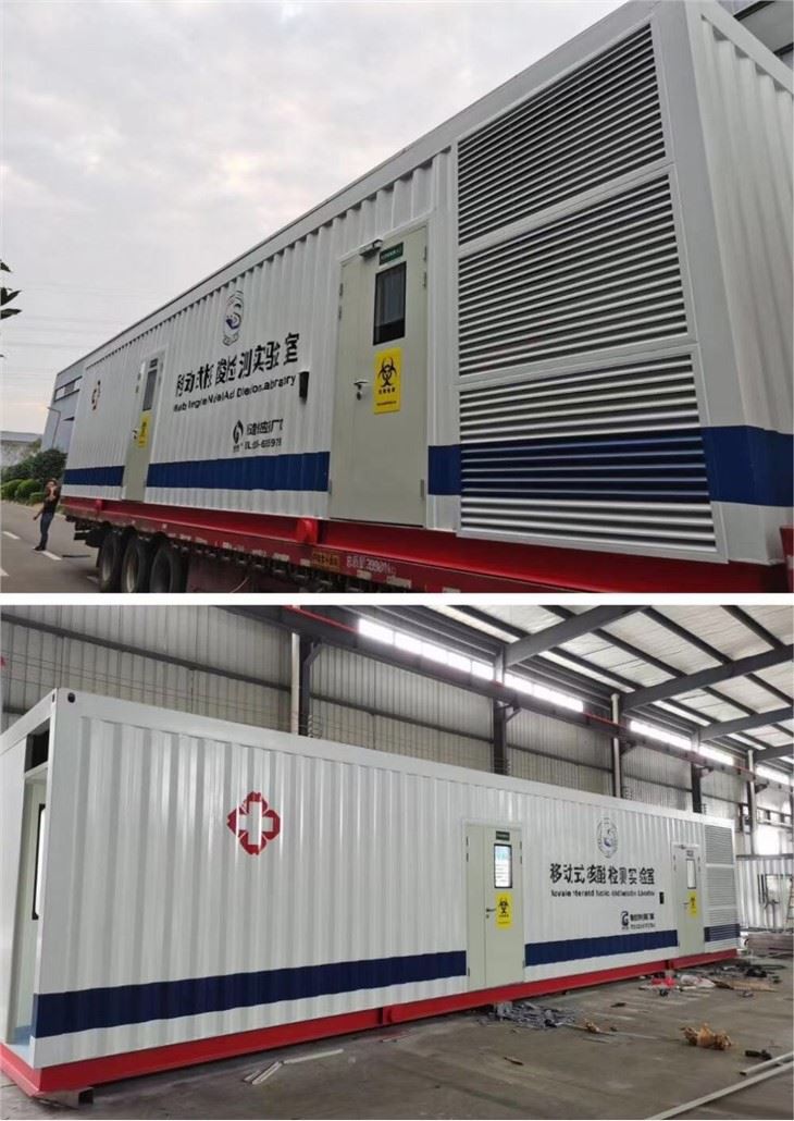 Constant Temperature And Humidity Mobile Laboratory 40HC Container